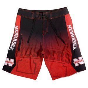 Nebraska Cornhuskers Mens Board Shorts Swim Trunks - Size 30‎